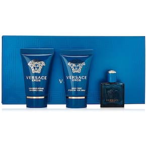 Conjunto de presente Perfume Versace Eros de 3 peças para homens