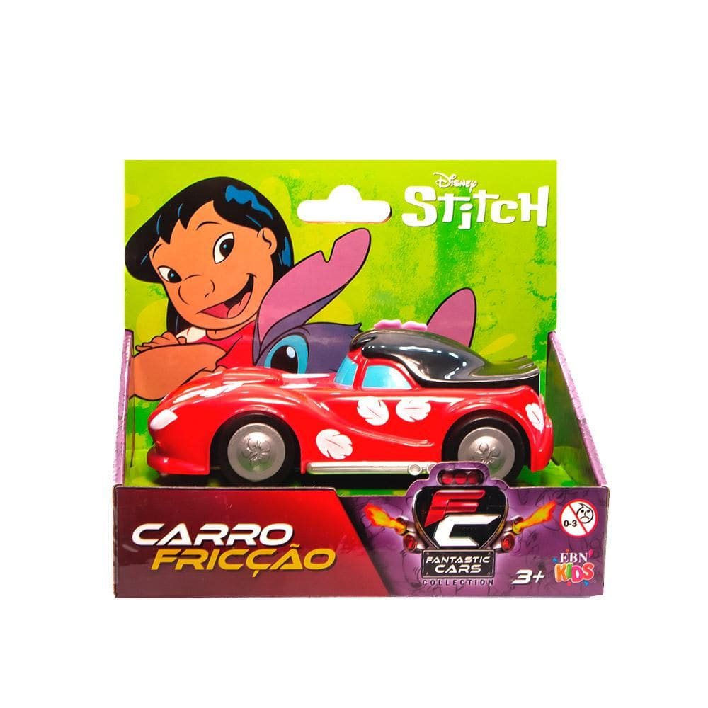 Carrinho de Fricção Lilo & Stitch Ebn Kids Variado