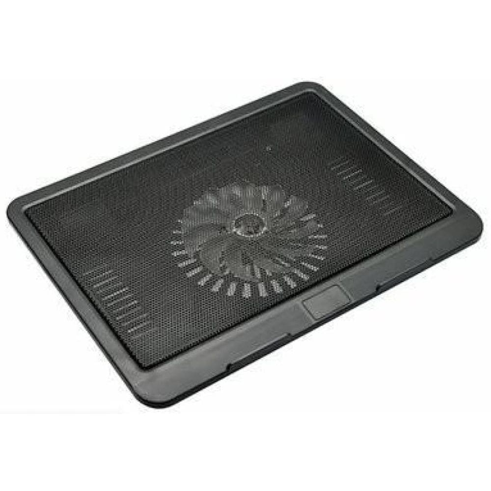 Cooler Slim Portátil 17 Preto USB - Leve, Fino, Silencioso