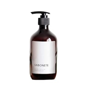 Kit Banheiro Completo Minimal 500Ml - 3 Peças Branco