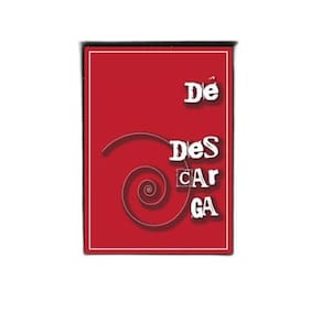 Quadro Banheiro Dê Descarga 33X24Cm Vidro Preta