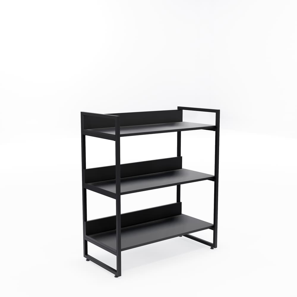 Estante Desmontável 3 Prateleiras - Metalon Preto