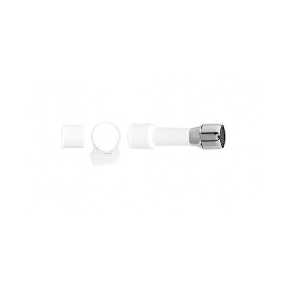 Extensor Branco Sem Rosca Para Torneiras 140Mm 110104 Blukit