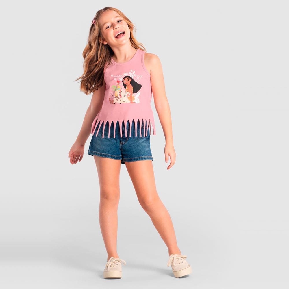 Blusa infantil menina em malha da moana Brandili
