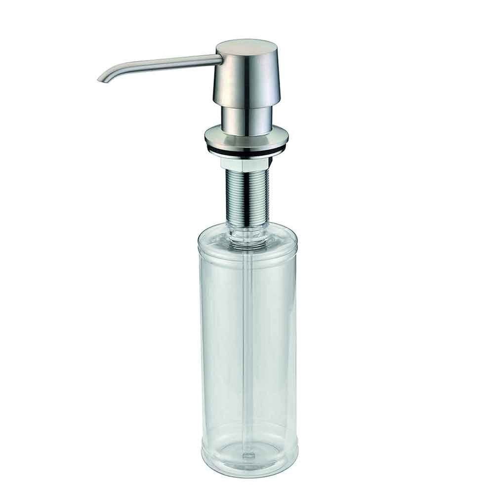 Dispenser de Sabão, Soap, 300ml Embutido Steel Cromado