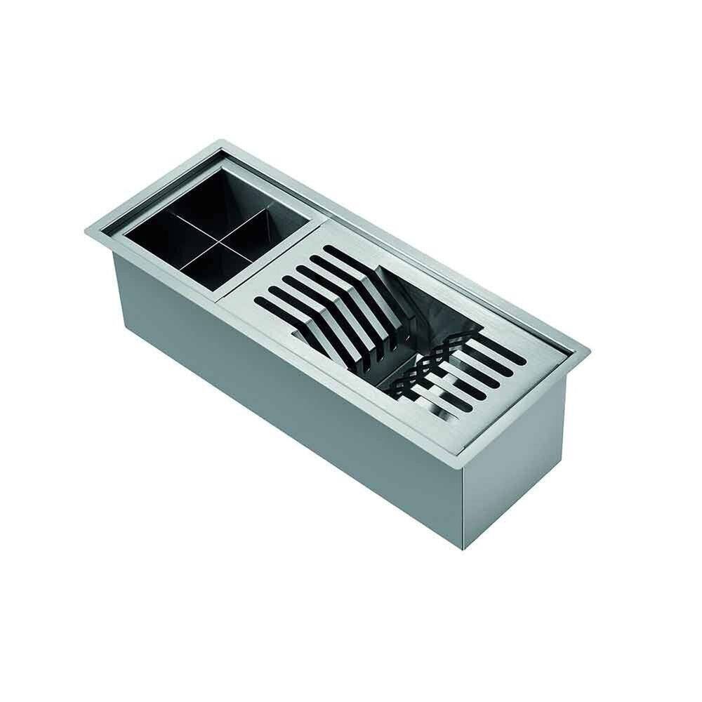Canal Linha Dry Organizador Umido Mais Acessórios porta Prato/talheres 47,7x190x150 Natural