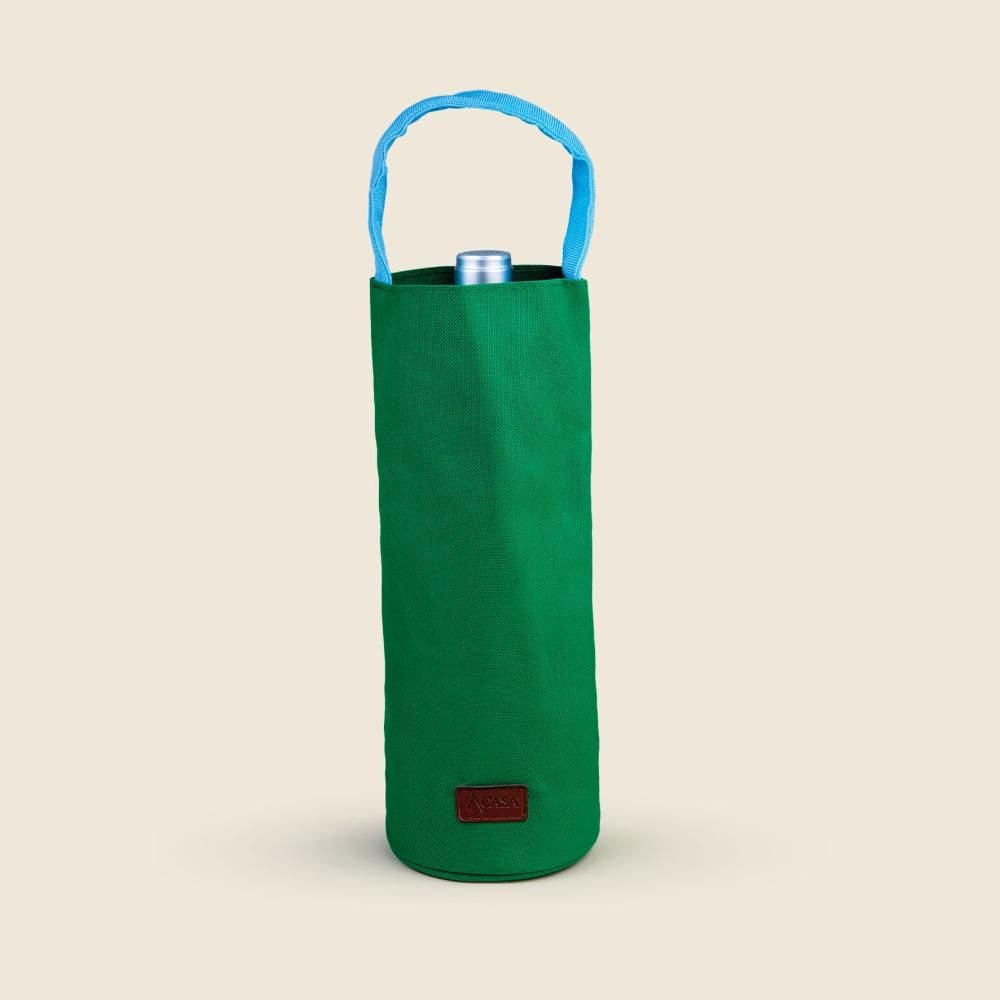 Bolsa Térmica para Garrafa Verde - A\\CASA