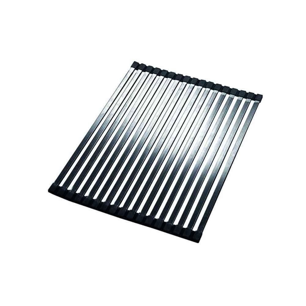 Grade Escorredora Linha Dry Dobobrável e Retrátil 33x45 Preto