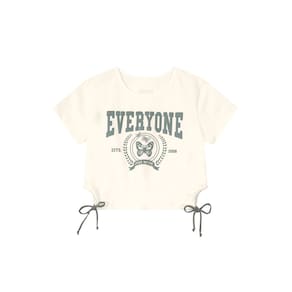 Blusa cropped em cotton infantil menina Young Class