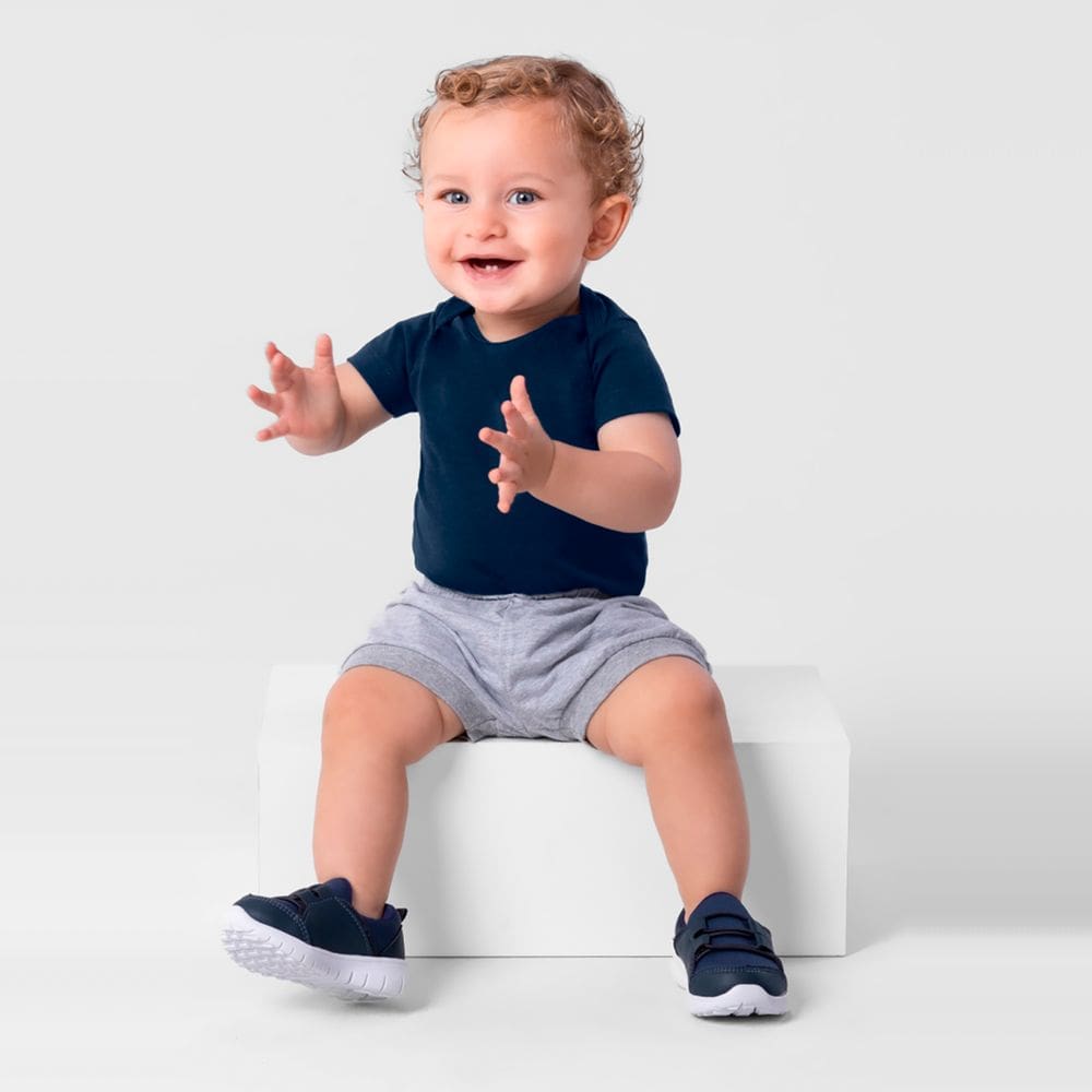 Body bebê unissex em ribana Brandili baby