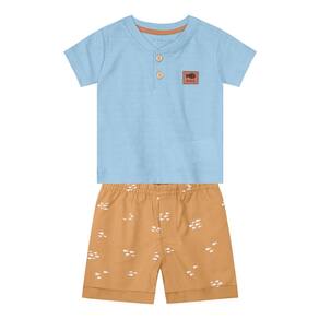 Conjunto bebê menino Mundi