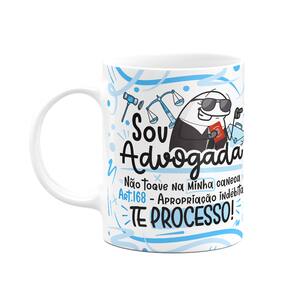 Caneca Flork Profissões - Sou Advogada - M3