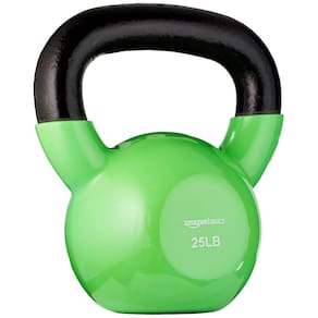 Vinil Kettlebell Amazon Basics 11,3 kg verde claro