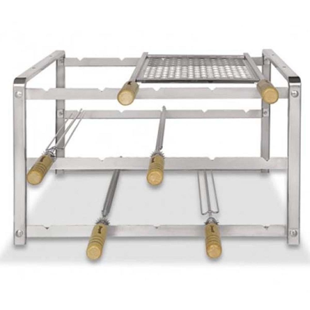 Kit Suporte 1005 Em Inox - Giragrill