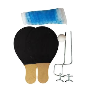 Kit Completo Ping Pong 2 Raquetes 1 Bolinha E Rede Ase815