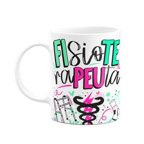 Caneca Profissões - Fisioterapeuta - 325ml - Branca - M2