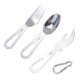 Kit Talheres Aço Inox Azteq Janboree - Colher, Garfo, Faca