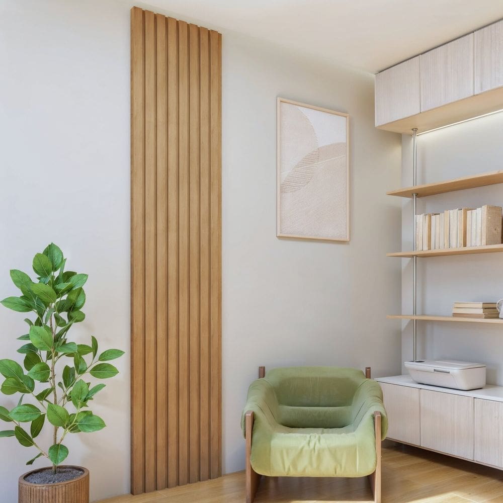 Painel Ripado Modular 47cm Vitoria Cinamomo