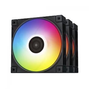 Kit Fan Com 3 Unidades Deepcool Fc120 Rgb 120Mm - Black