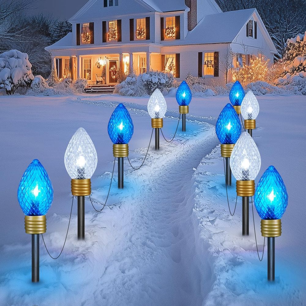 String Lights Moonflor Strawberry Jumbo C9 Christmas 17 pés 10 LED