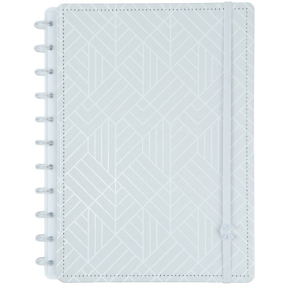 Caderno Inteligente Ice Grey Edição Especial Linhas Brancas