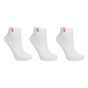 Kit 3 Pares Meia Lupo Sport Cano Curto Feminina - Branco