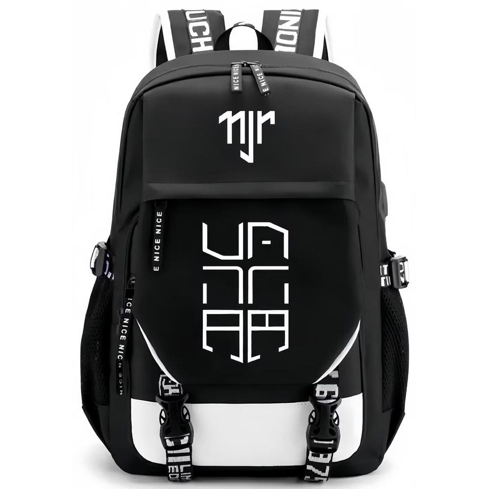 Mochila SANMU Casual Pattern Football Brazil JR Neymar
