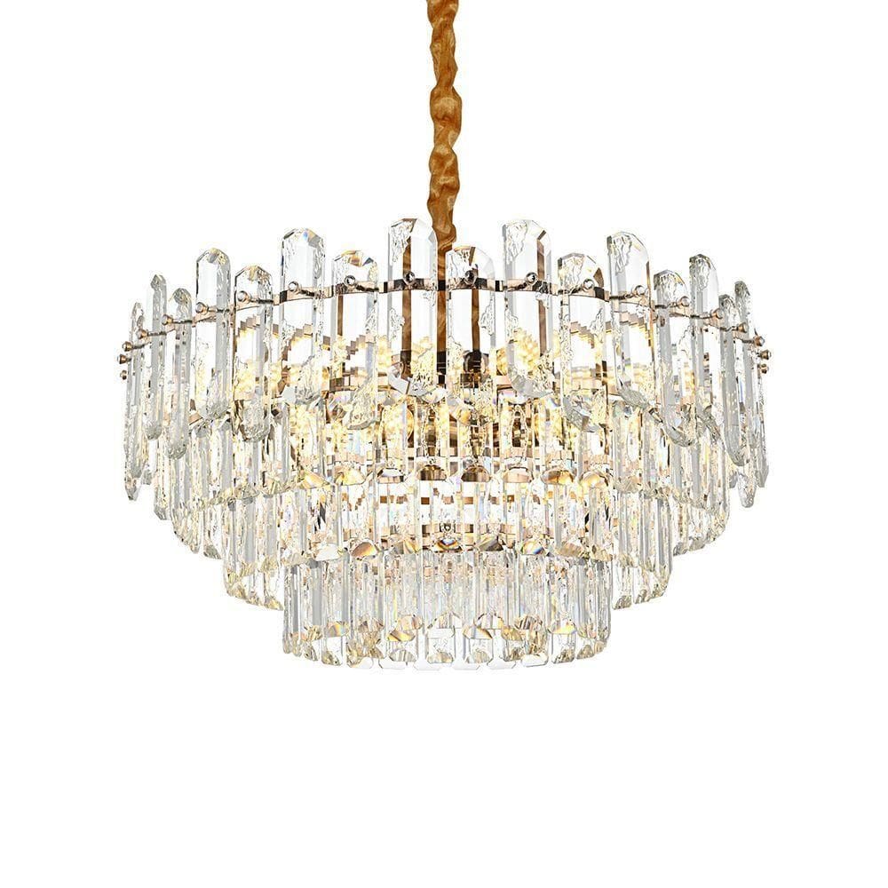 Lustre Pendente Nordecor Koine 2908 60cm Ouro Brilho E14 Bivolt