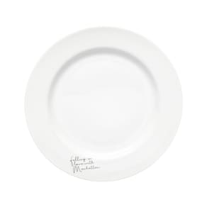 Prato Sobremesa Manhattan 19cm Porcelana PCLN197BR - Hauskraft