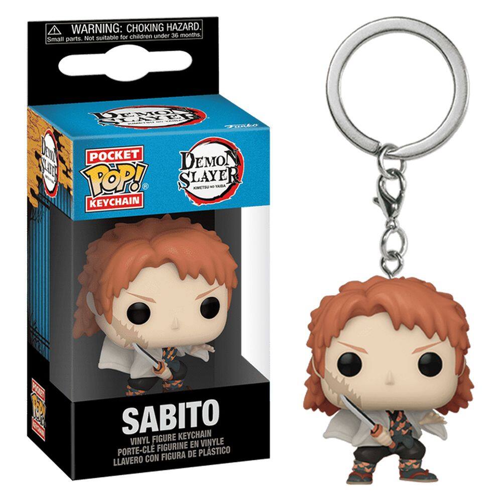 Chaveiro Funko Pop Demon Slayer: Kimetsu No Yaiba Sabito