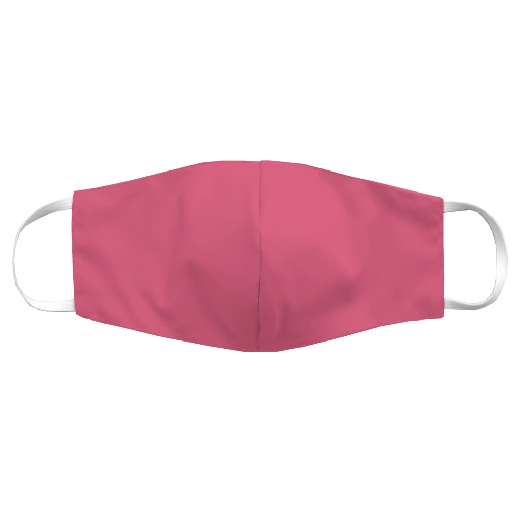 Máscara de Proteção Reutilizável Doce Vida Rosa