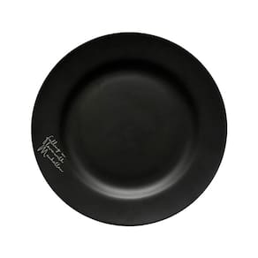 Prato Sobremesa Manhattan 19cm Porcelana Preto PCLN197PT - Hauskraft