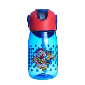 Garrafa Flip com canudo Patrulha Canina 400ml - ZonaCriativa
