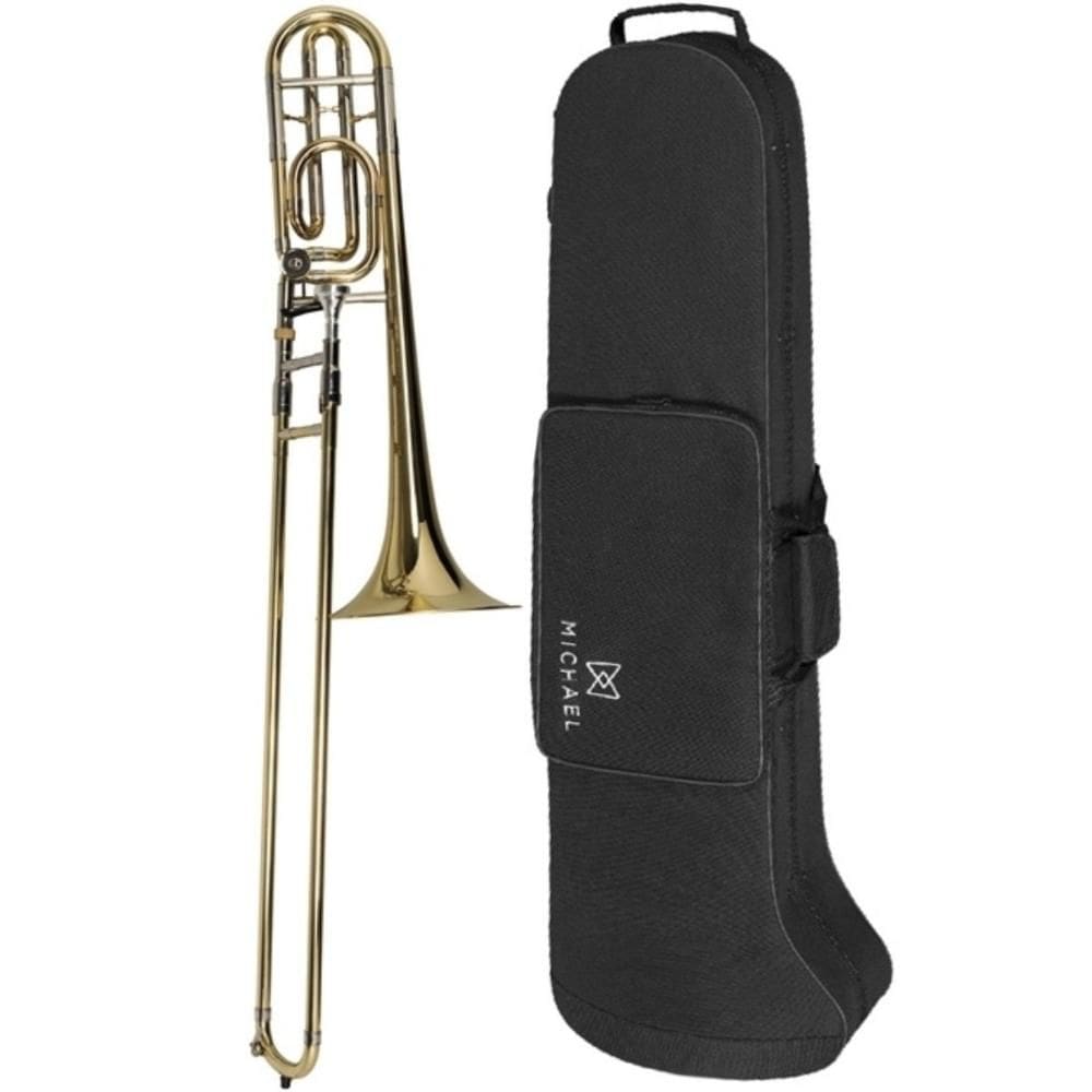 Trombone Tenor Michael WTBM70N com Rotor Bb/F