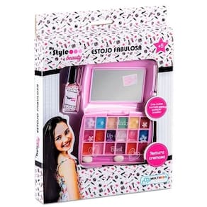 Maquiagem Infantil My Style Beuty Estojo Fabulosa Menina 5 anos +