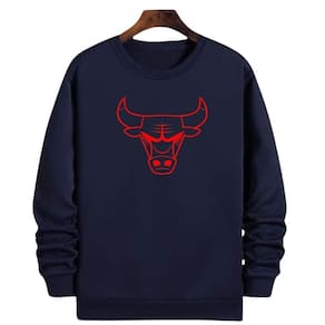 Blusa Moletom Gola Basquete Chicago Logo Bullss 23 Basketball