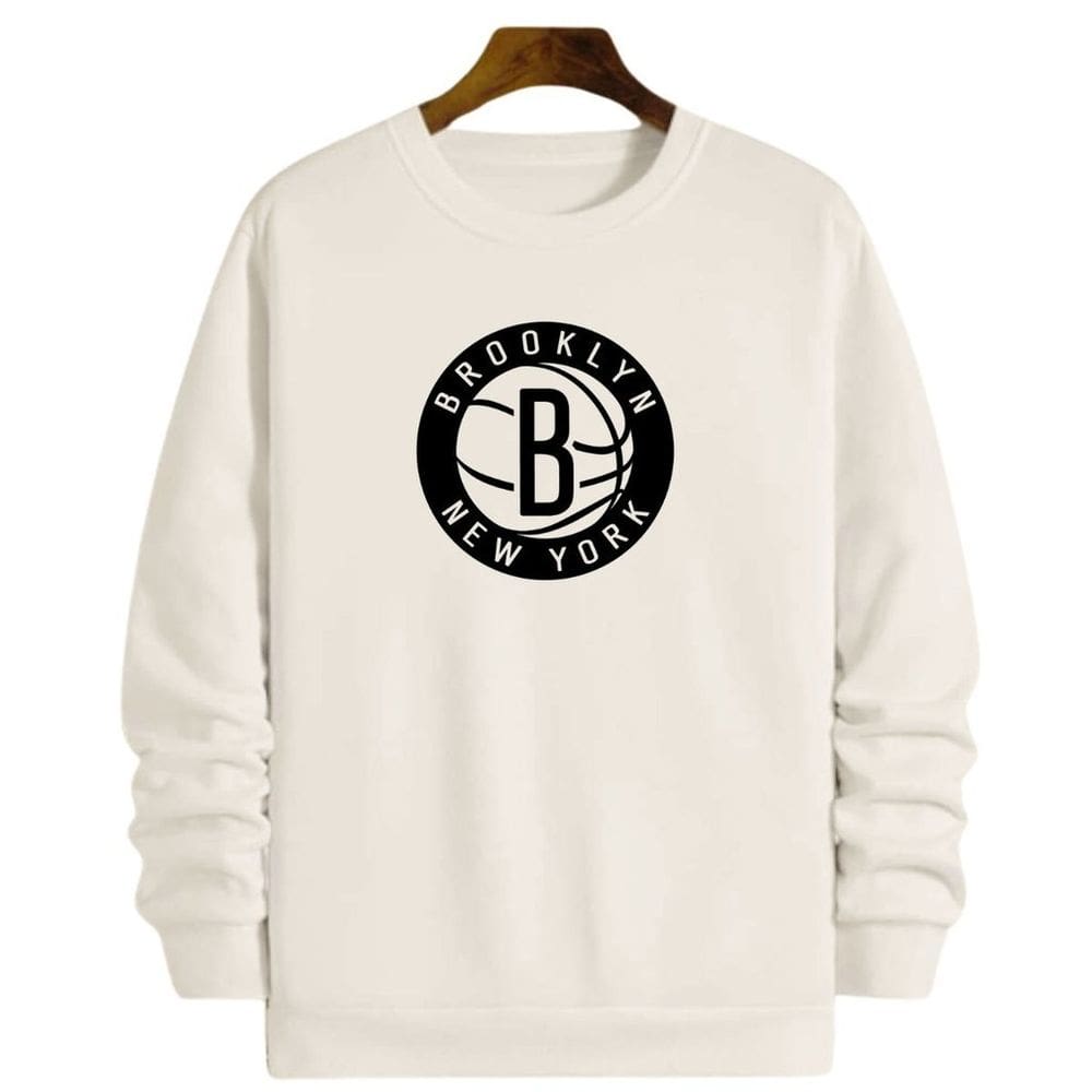 Blusa Moletom Gola Basquete Brooklyn Netss Kyrie Basketball