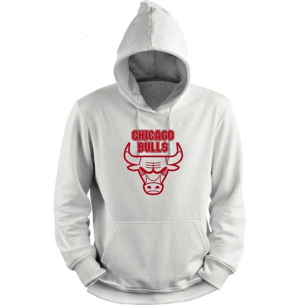 Blusa Moletom Capuz Basquete Buullss GOAT MJ 23 Basketball