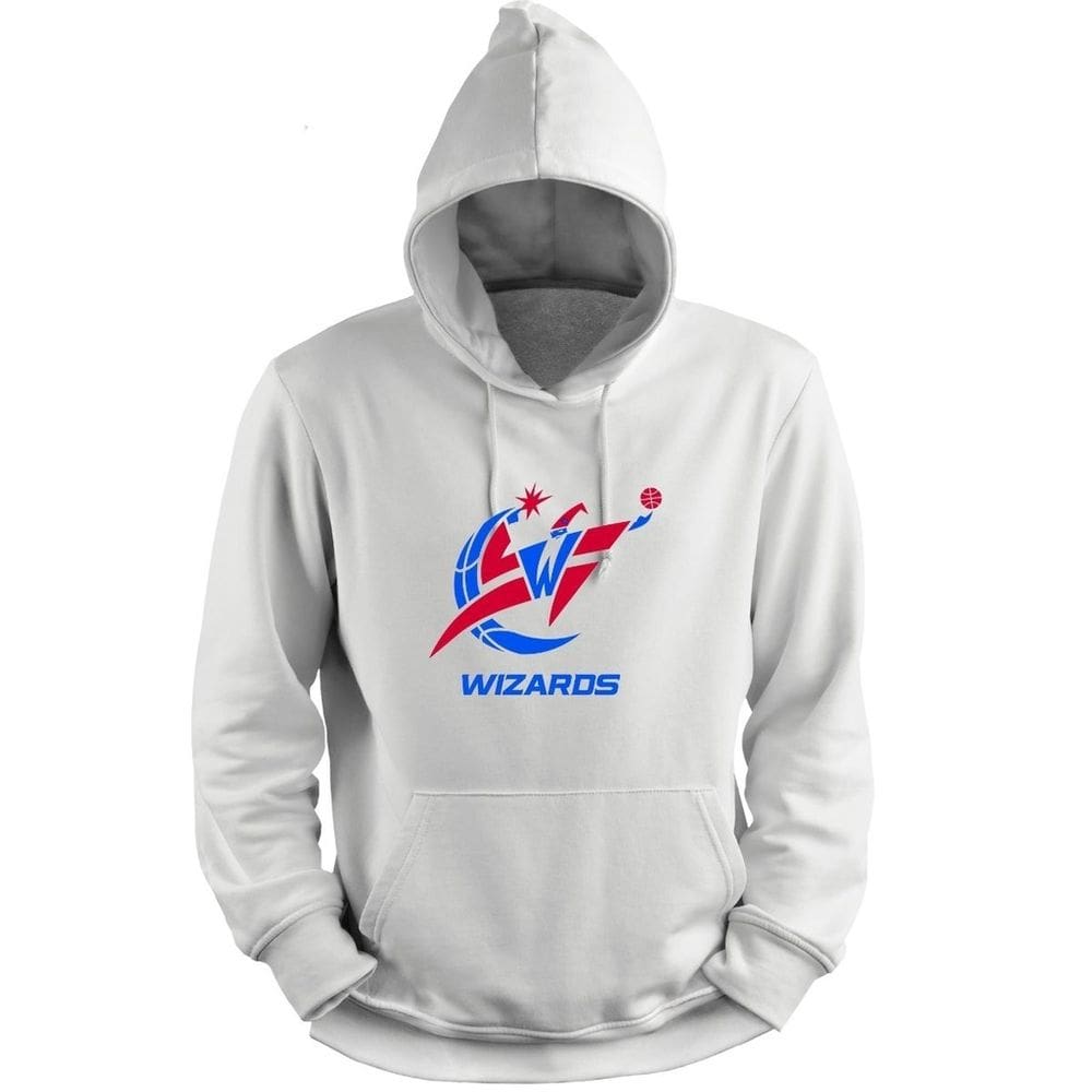 Blusa Moletom Capuz Basquete Washington Wizardss Basketball