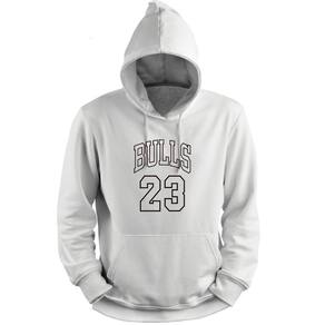 Blusa Moletom Capuz Basquete Bullss 23 MJ Basketball