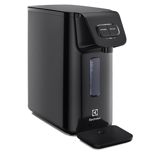 imagem-Purificador de Água Electrolux Efficient Eletrônico Água Fria, Natural e Gelada Preto - PE15P
