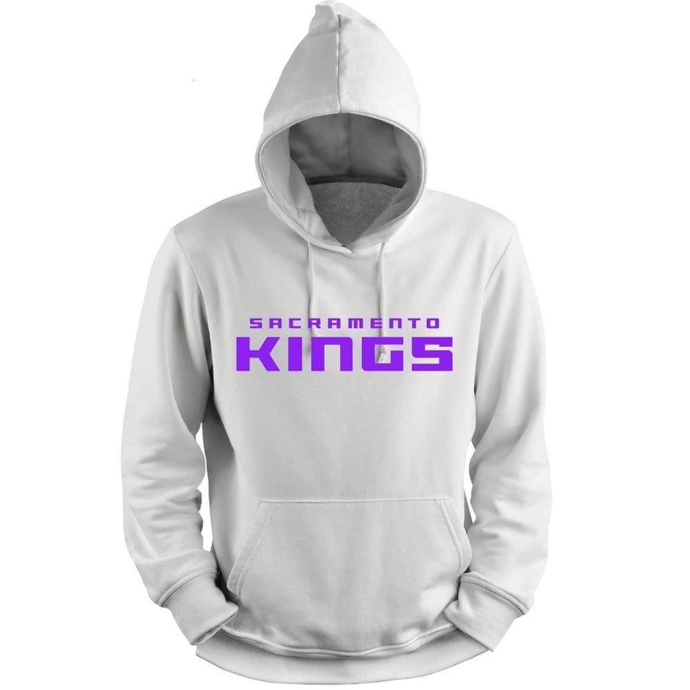 Blusa Moletom Capuz Basquete Sacramento Kings Basketball