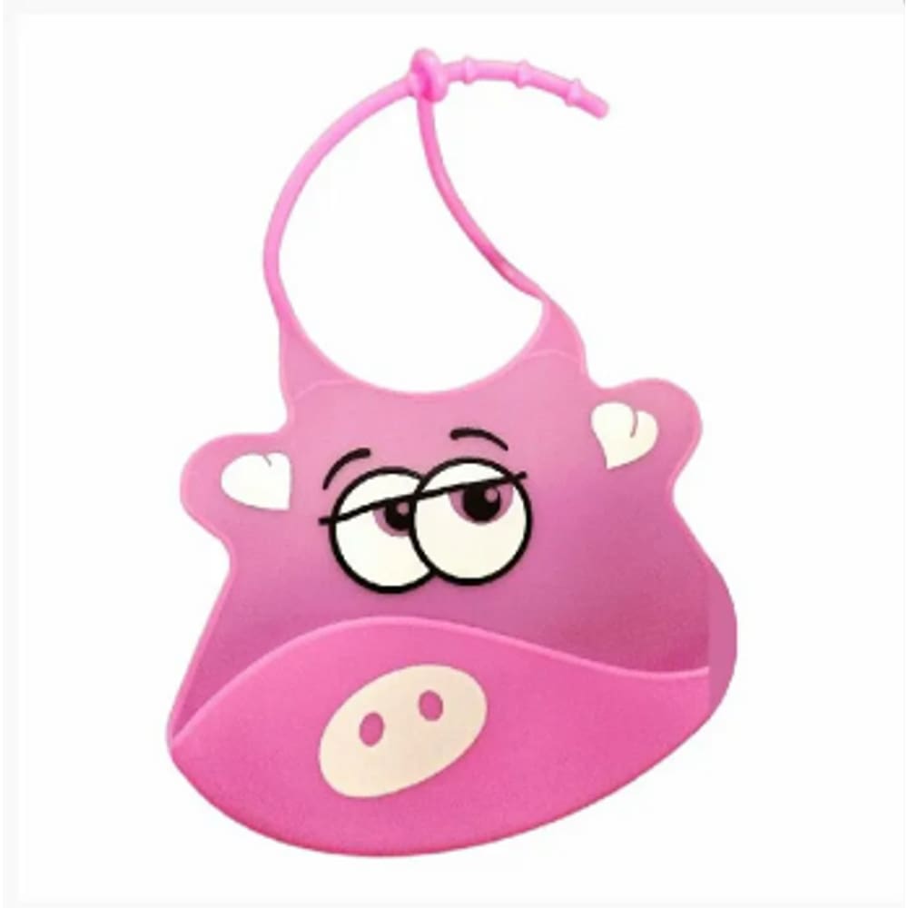 Babador De Silicone Bebê Impermeável Cata Migalhas Infantil