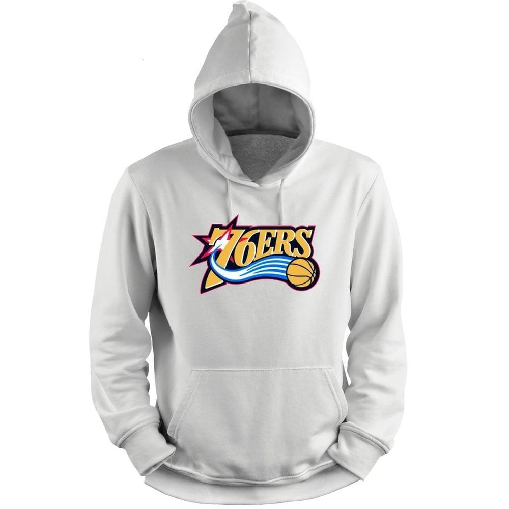 Blusa Moletom Capuz Basquete 76ers Philadelfia Basketball