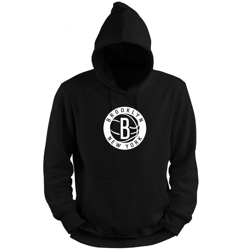 Blusa Moletom Capuz Basquete Brooklyn Netss Kyrie Basketball