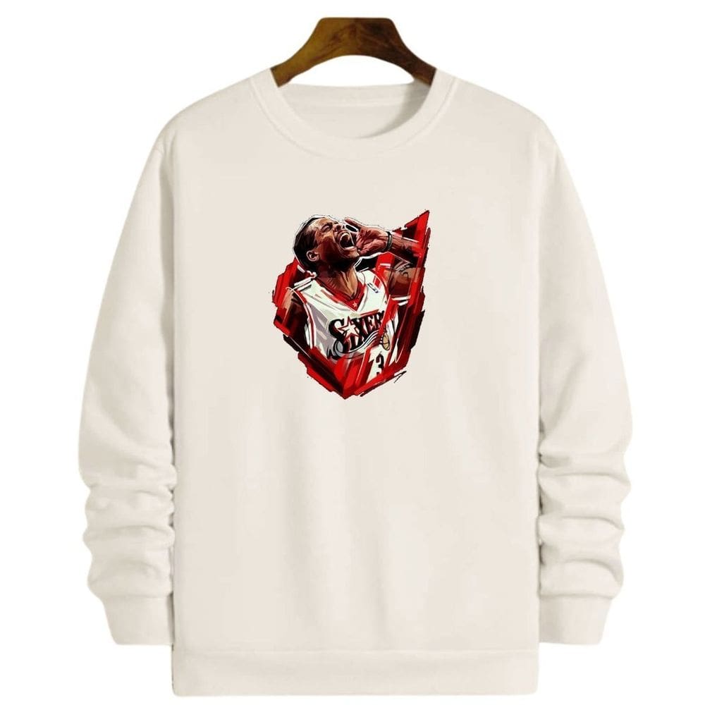 Blusa Moletom Gola Basquete Iverson Allen 3 Basketball
