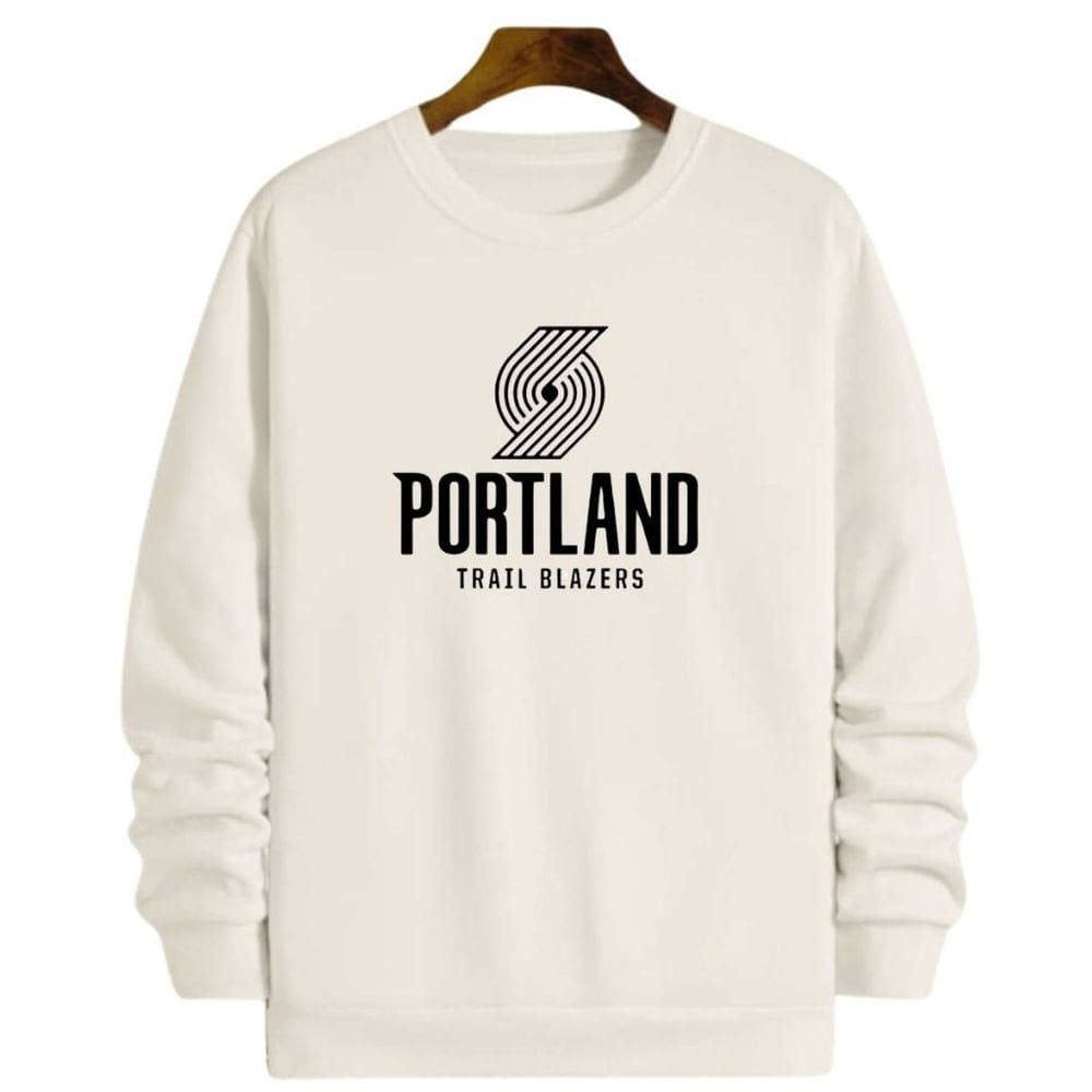 Blusa Moletom Gola Basquete Portland Blazerss Basketball
