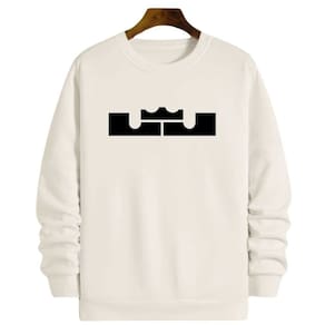 Blusa Moletom Gola Basquete Lebron James Logo Basketball