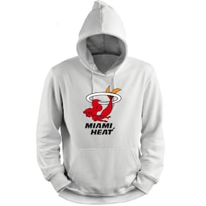 Blusa Moletom Capuz Basquete Miami Heatt 2020 Basketball