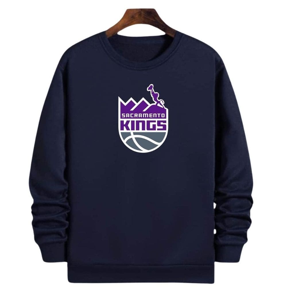 Blusa Moletom Gola Basquete Sacramento Kingss 2020 Basketball